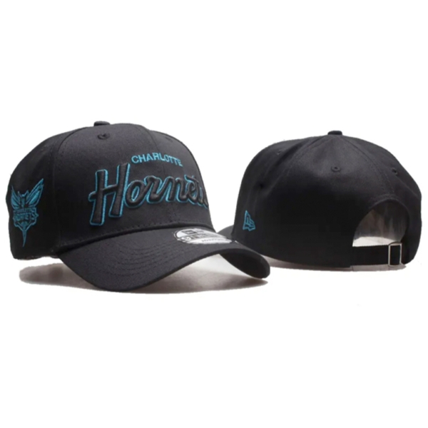 Бейсболка New Era Charlotte Hornets Black