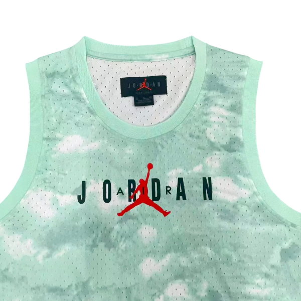 Салатовая майка Jordan-купить-в-time2win.ru