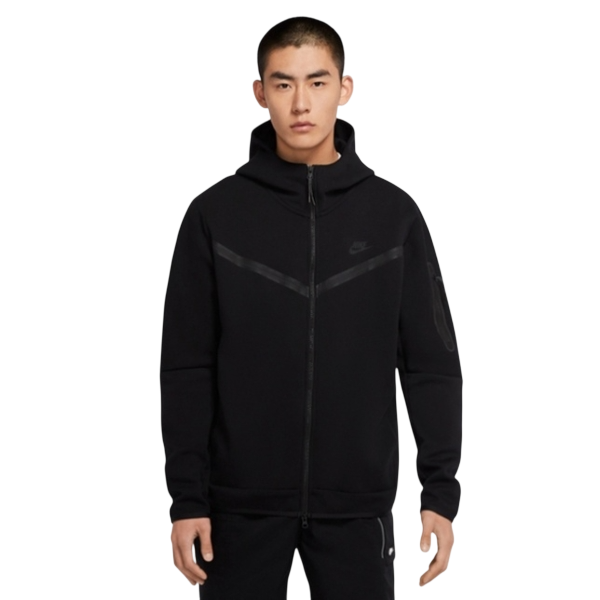 Зип худи Nike Sportswear Tech Fleece Full-Zip Windrunner Black